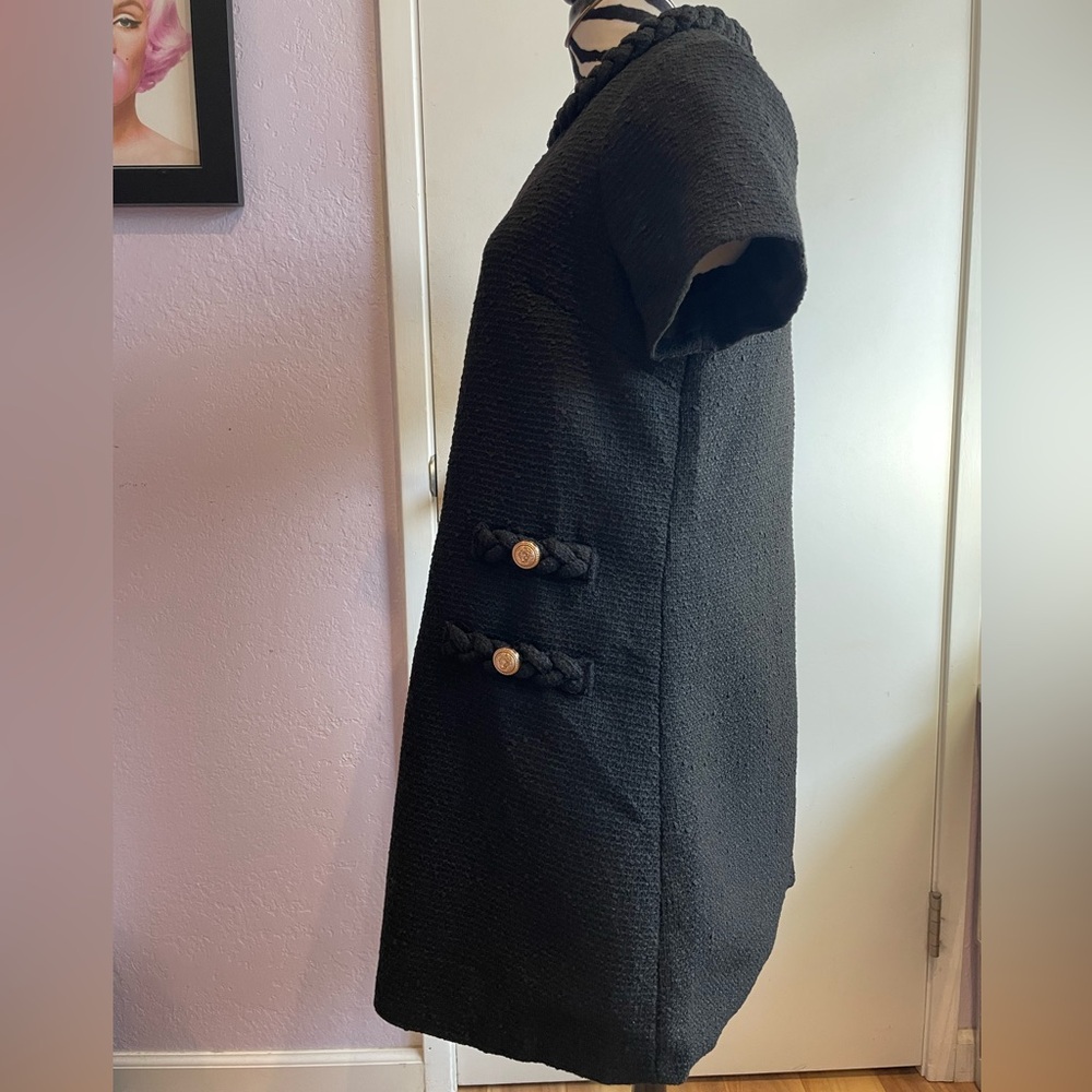 Tuckernuck Black Tweed Jackie Dress - Picture 4 of 7